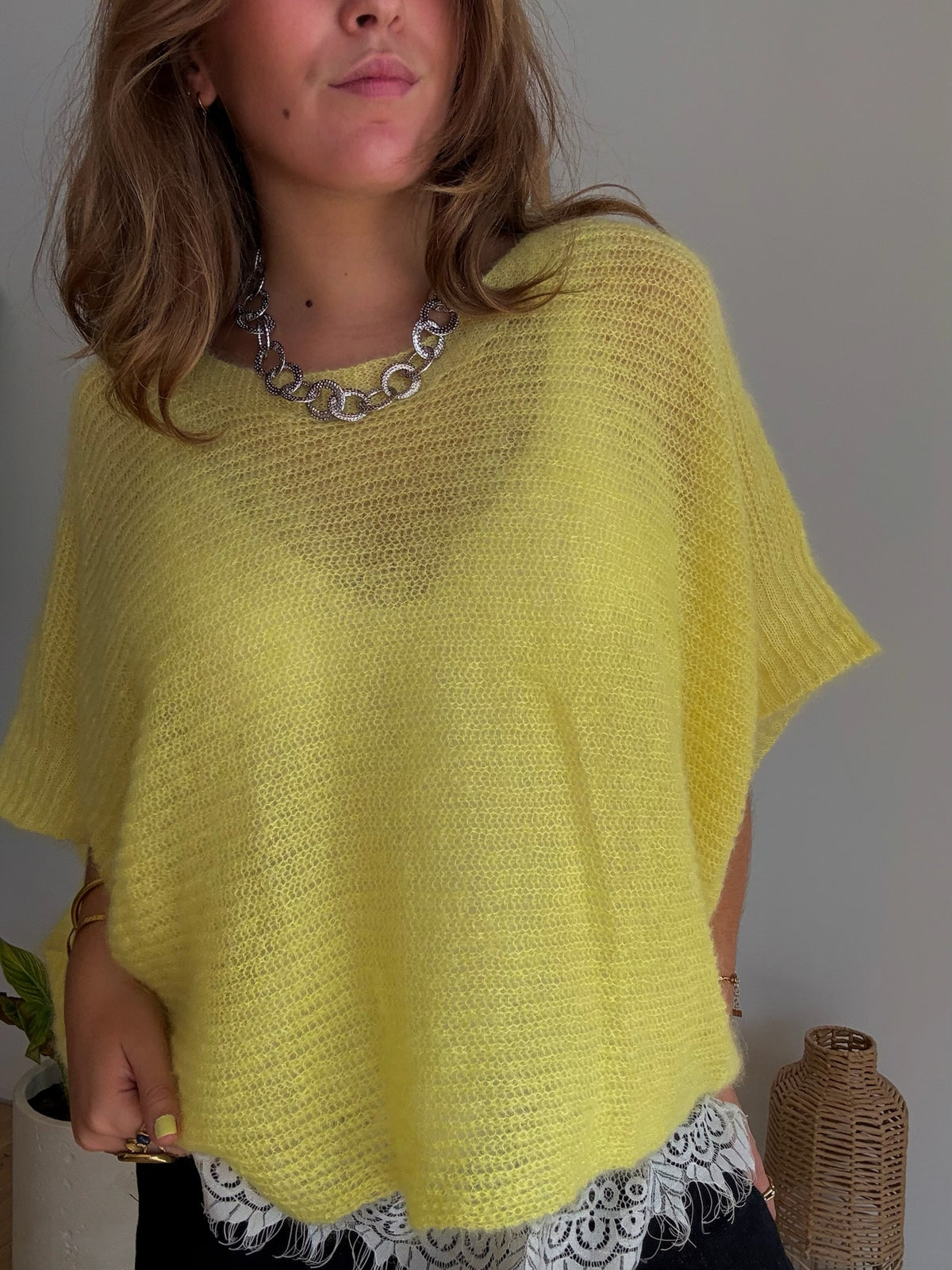 Pull Mia jaune