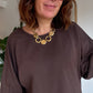 Sweat celeste chocolat