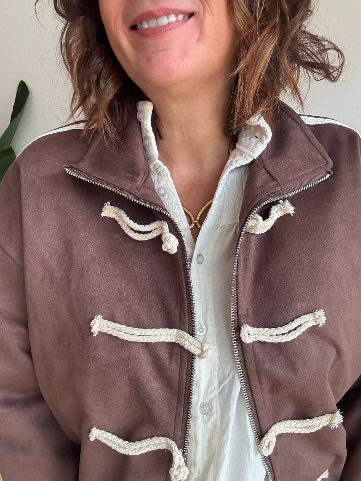Veste Romy choco
