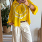 Pantalon large ,léger écru