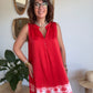 Robe Tie and Dye Coralia