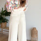 Pantalon large ,léger écru