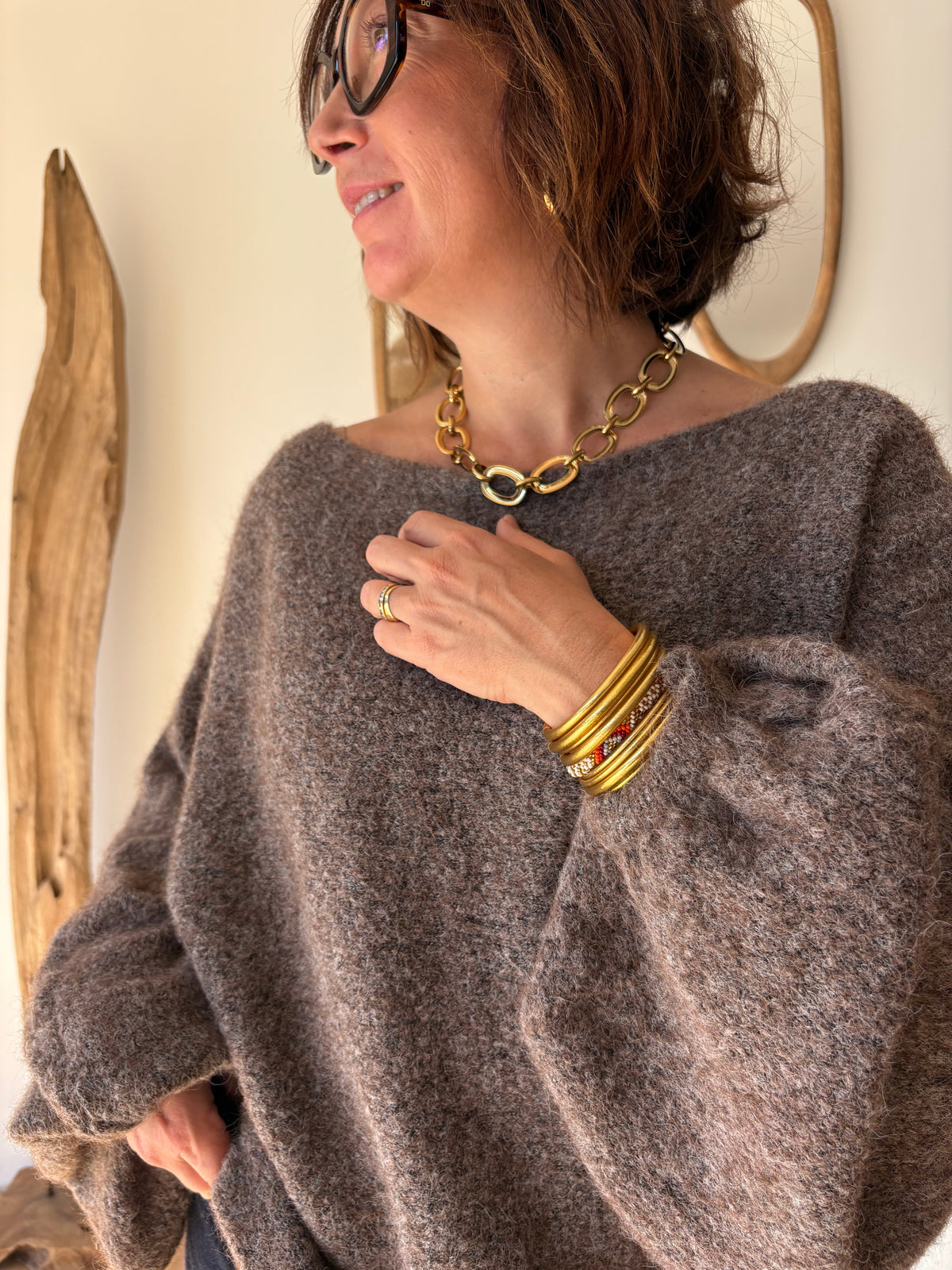 Pull Oliver Taupe