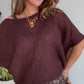 Pull Mia chocolat