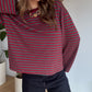 Marinière Mia Bordeaux /gris