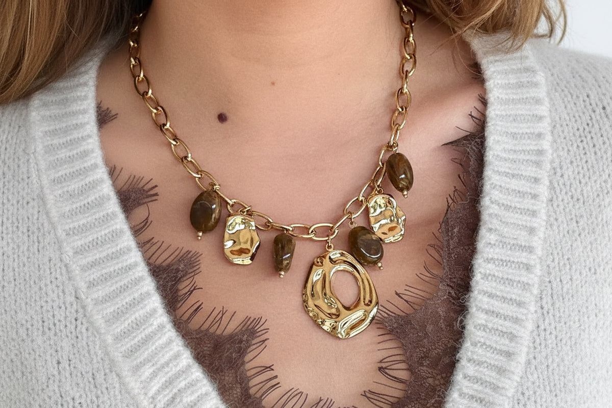 Collier Sol Ambre
