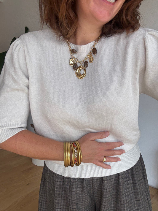 Pull Caroline Écru