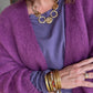 Gilet Gabin violet
