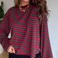 Marinière Mia Bordeaux /gris