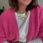 Gilet Gabin Rose