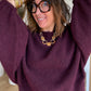 Pull Oliver bordeaux