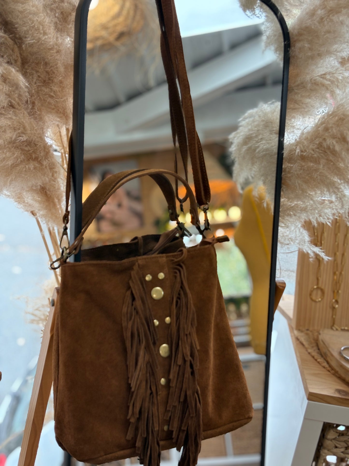 Sac franges western