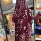 Foulard Bandana bordeaux