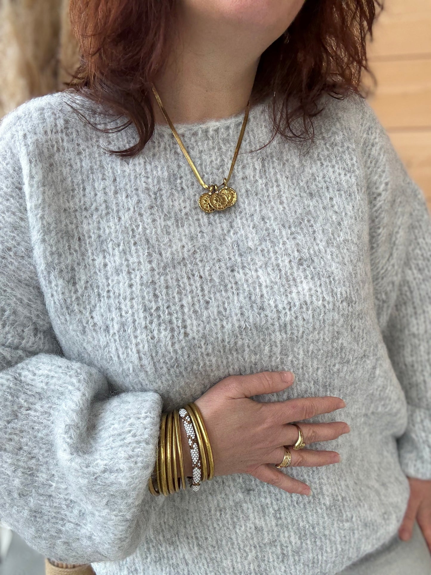 Pull george gris