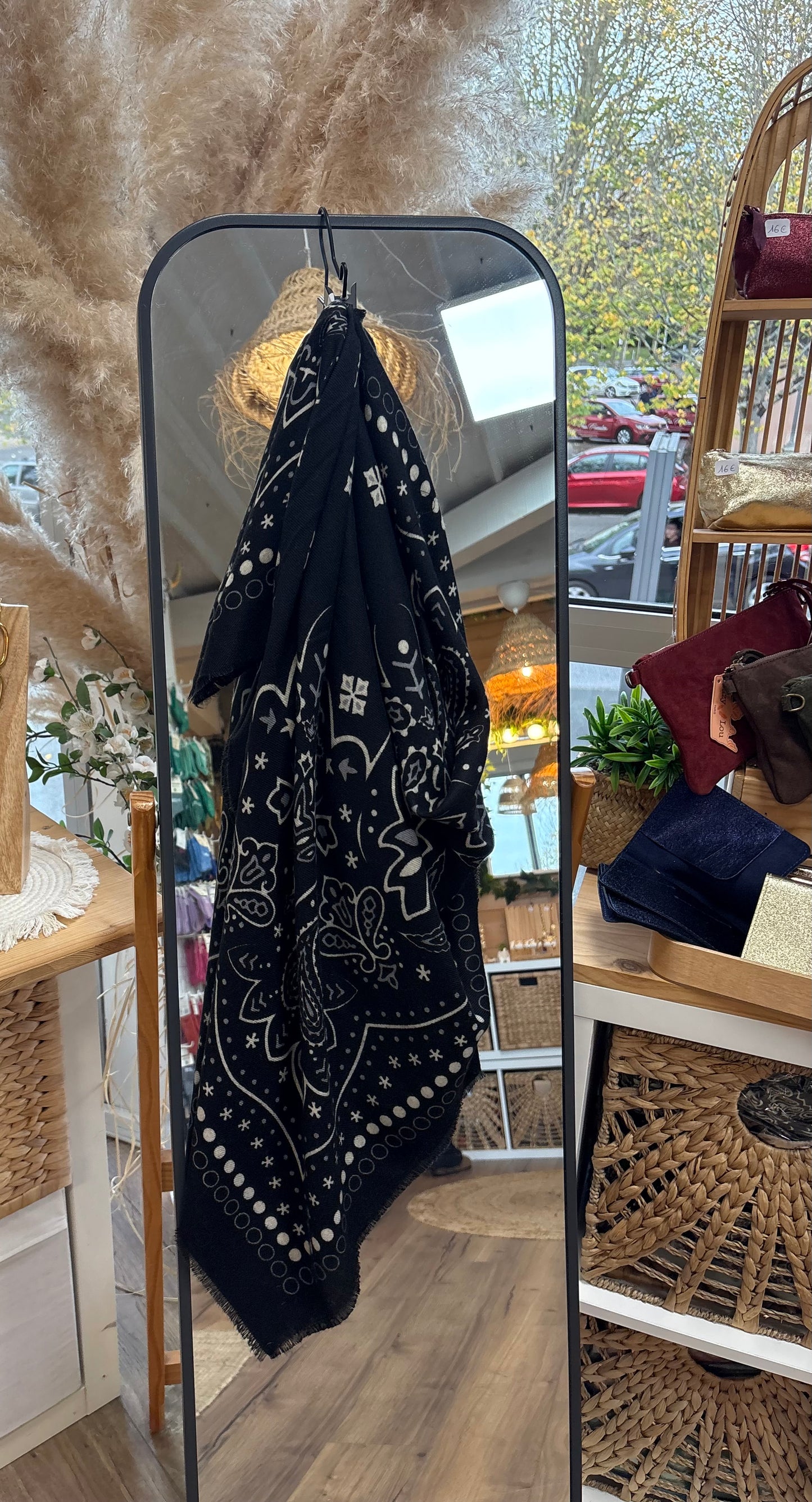 Foulard Bandana noir