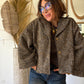 Veste tweed Charlie Marron