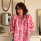 Chemisier pink Tie and Dye