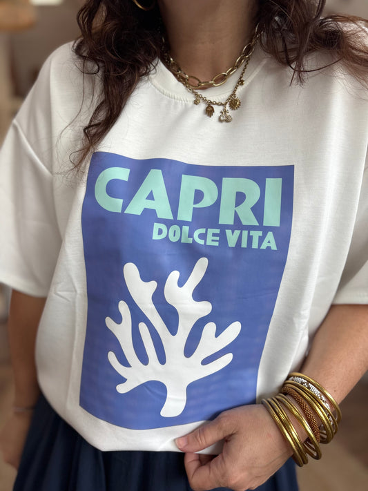 TEE shirt capri dolce vita