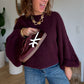Pull Oliver bordeaux
