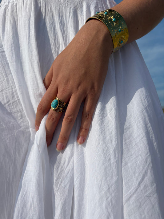 Bague Turquoise santiana