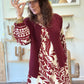 Robe Santa Fe Bordeaux