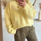 Pull Émilie jaune