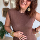 Robe Glow choco doré