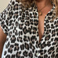 Robe chemise gaze de coton Léo 🐆