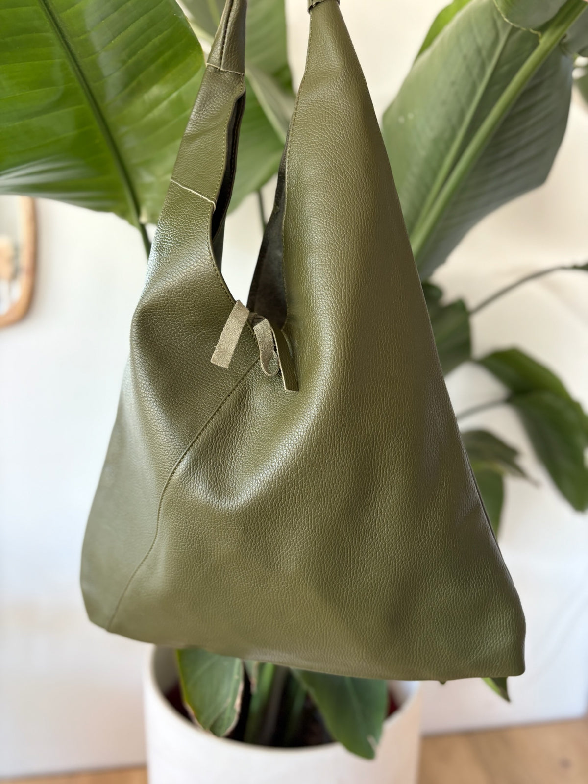 Sac Léopold olive
