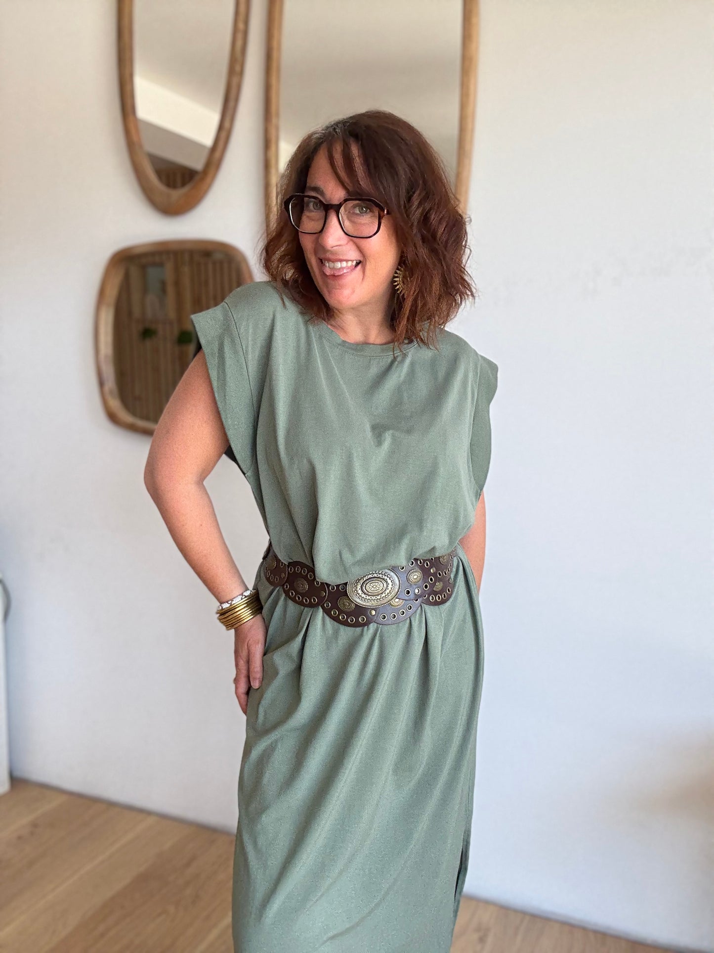 Robe Calvi kaki