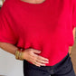 Pull Marina rouge