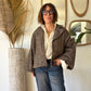Veste tweed Charlie Marron