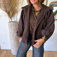 Veste Annie  chocolat