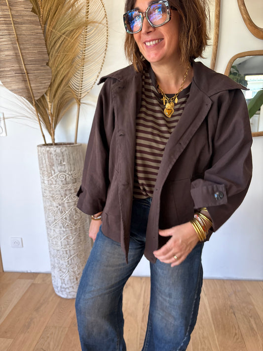 Veste Annie  chocolat