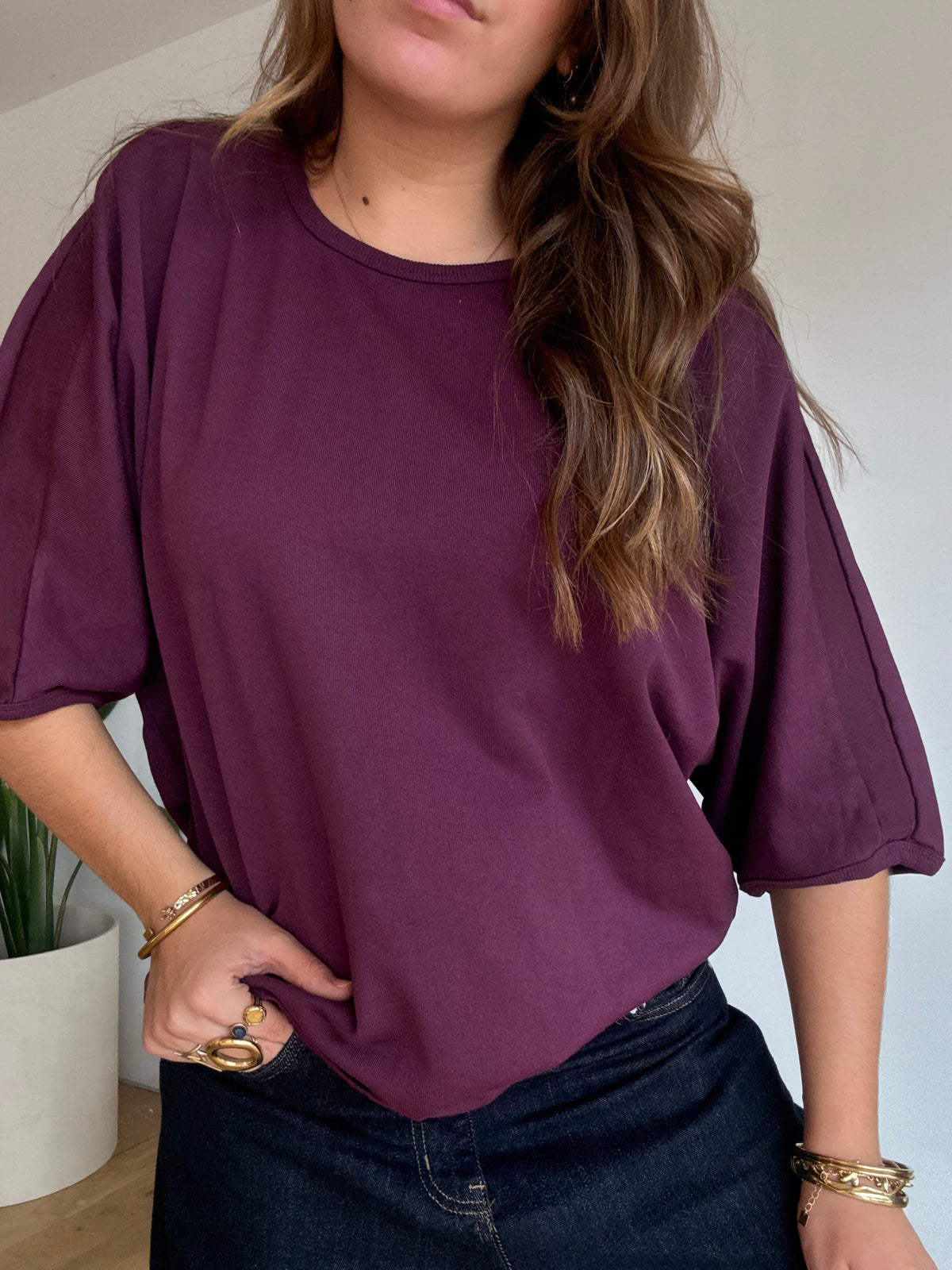 Sweat celeste Bordeaux