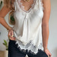 Top Alba dentelle ecru