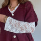 Gilet Eliott Bordeaux