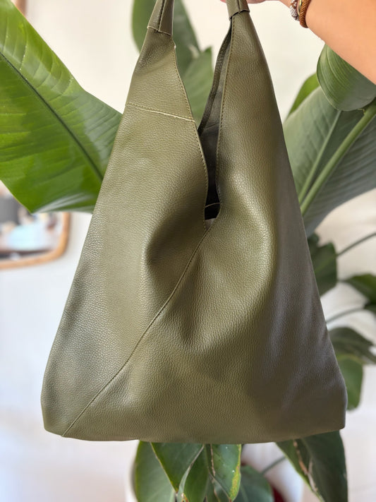 Sac Léopold olive