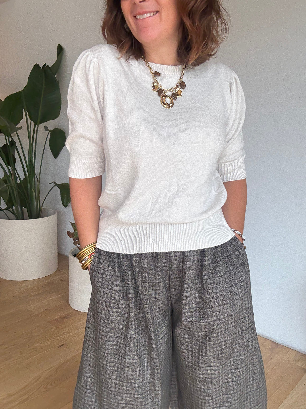 Pull Caroline Écru