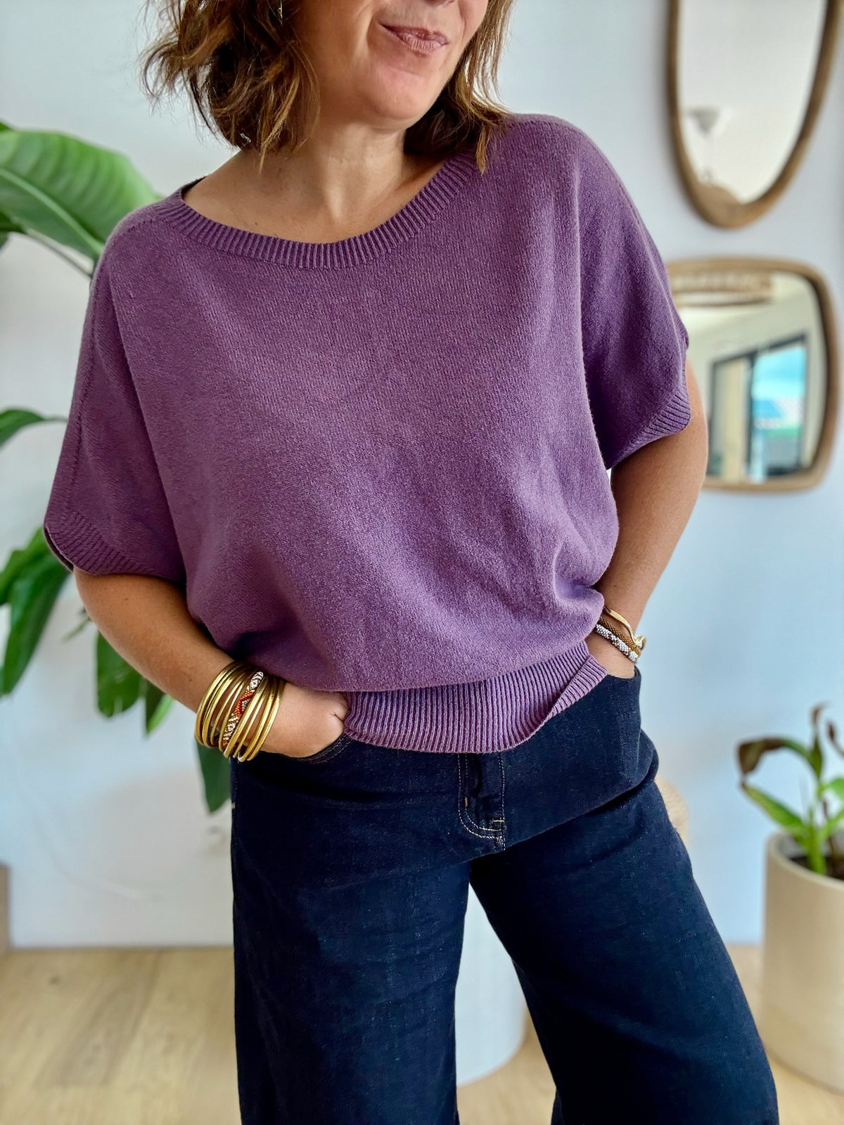 Pull Marina purple