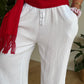 Pantalon gaze de coton blanc ❤️🤍