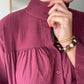 Chemise Jasmina Bordeaux
