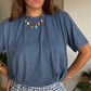 Tee shirt Bonnie bleu jean