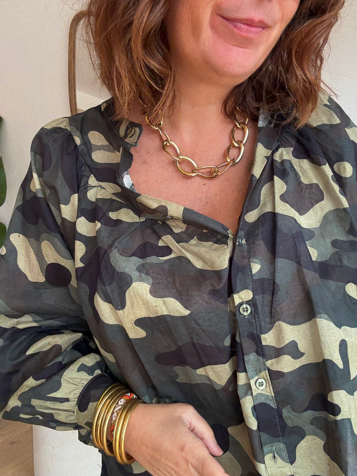 Chemise Camille Camouflage