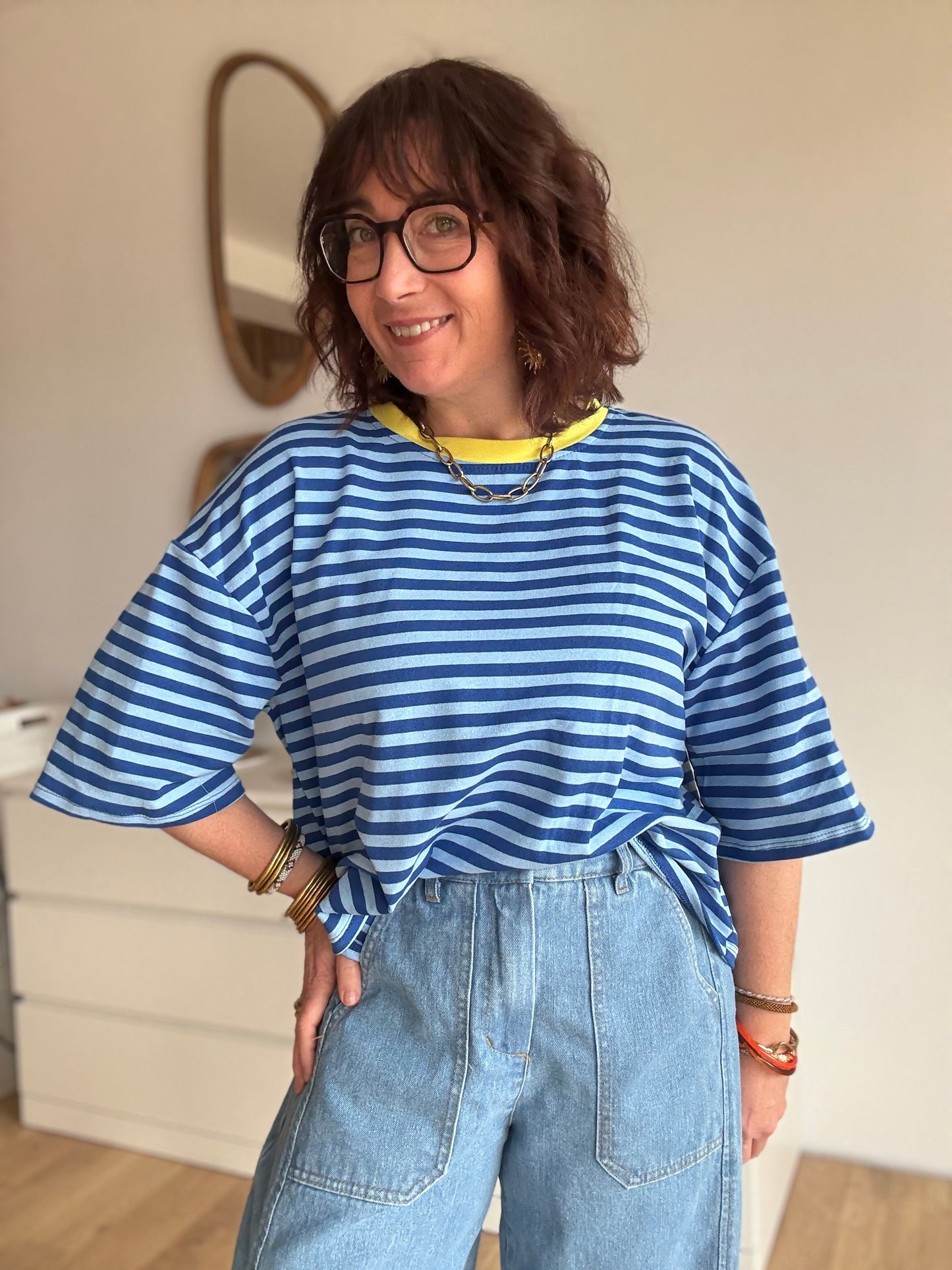 Marinière Gina Bleue