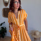 Robe rayures sunset