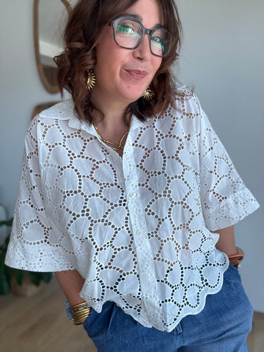 Chemisier broderie Summer