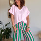 Tee shirt rose baby Maxi