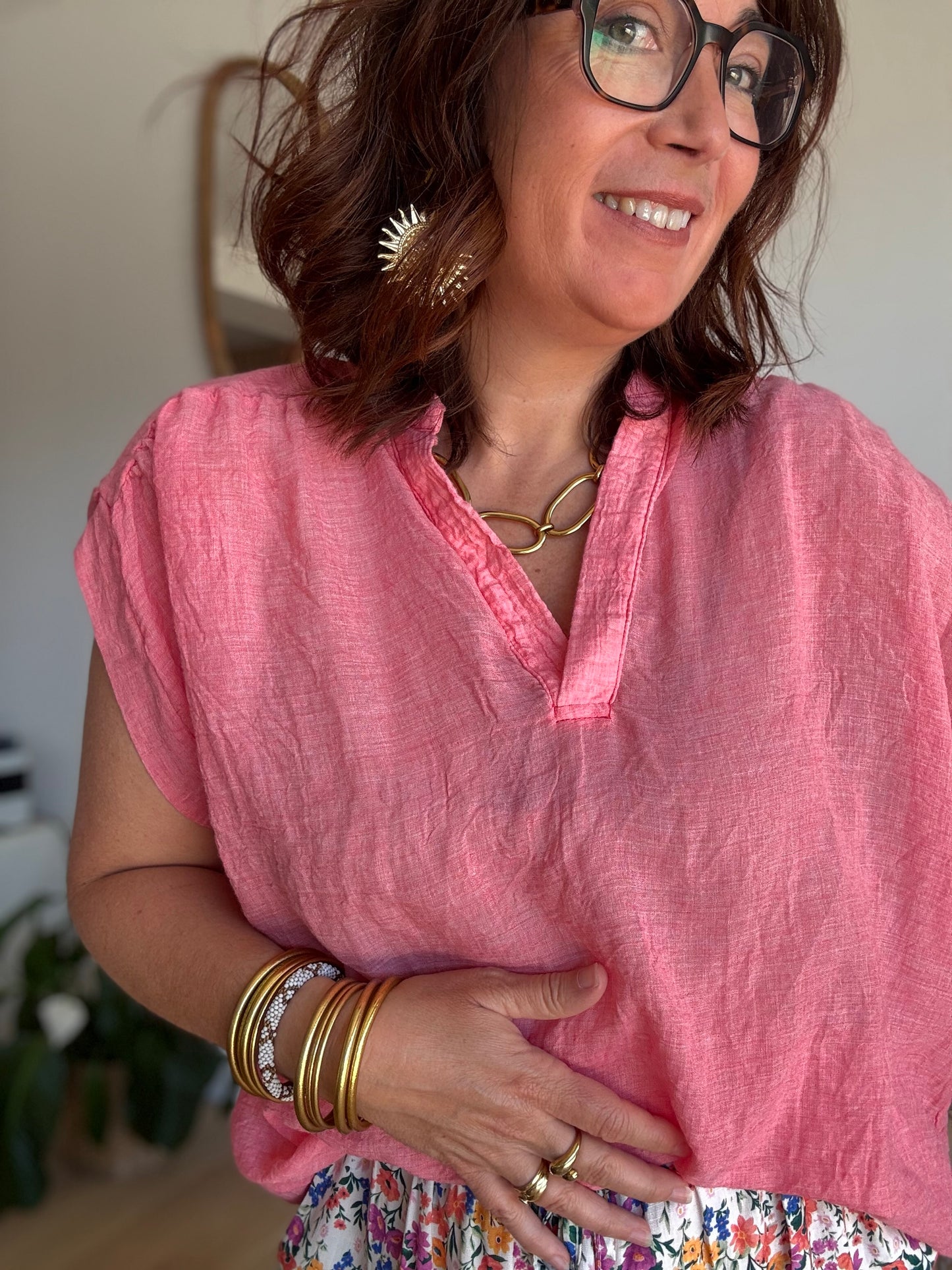 Blouse corail 🪸