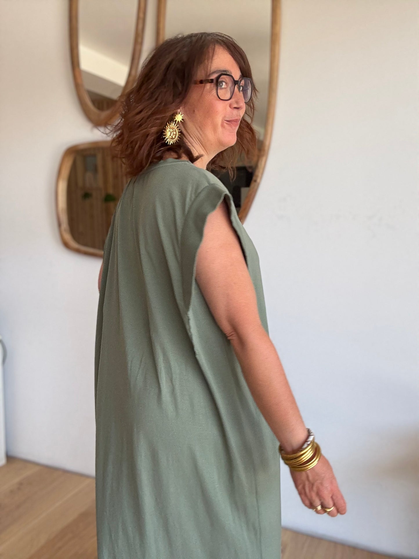 Robe Calvi kaki